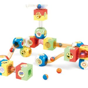 118pcs Marble Run Maze Track & Building Blocks